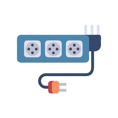Elektrik tıkacı simgesi, basit biçim