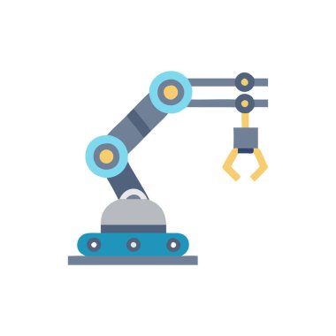 robotik kol vektörü çizimi