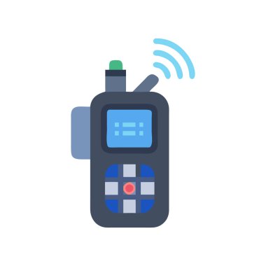 Uzaktan kontrol vektör çizimi tasarımı