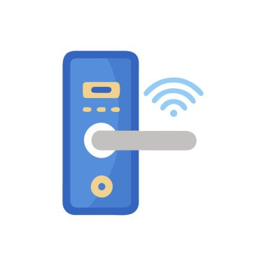 kablosuz uzaktan kumanda ikonu vektörü. Kablosuz uzaktan kumanda işareti. renk izole edilmiş sembol çizimi