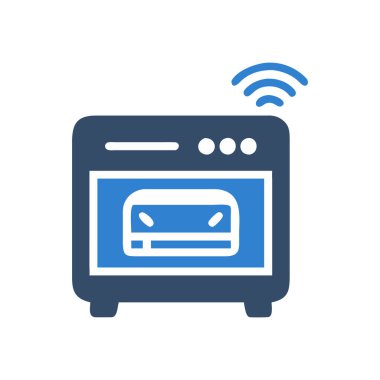 Modern otomatik simgenin vektör illüstrasyonu