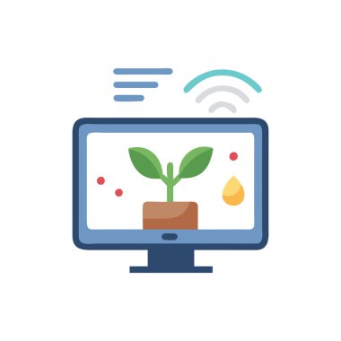 Dizüstü bilgisayarın vektör çizimi