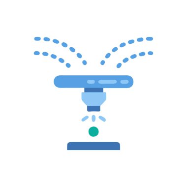 uydu anten ikonu vektör illüstrasyonu