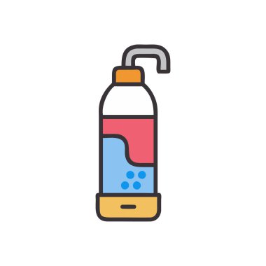 spray bottle icon vector illustration