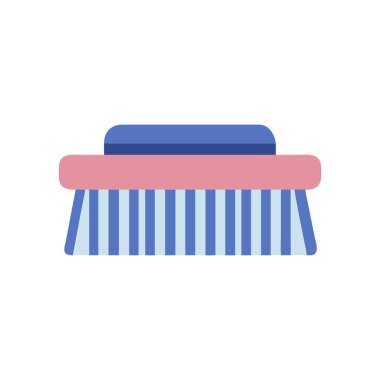 Havlu vektörü ince çizgi simgesi