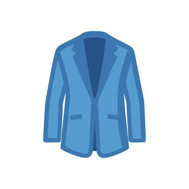 iş ceketi simgesi vektör illüstrasyon grafik tasarımı