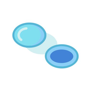 Virüs ve bakteri simgesi izole edilmiş. Ağ için virüs ve bakteri depolama sembolü.