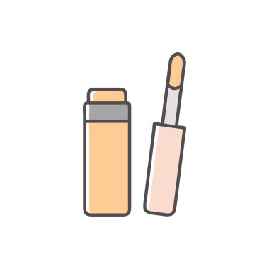 renk vektörü düz simge tasarımı