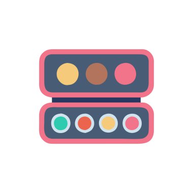 Oyun simgesi. beyaz arkaplanda izole edilmiş joystick vektör simgelerinin düz çizimi