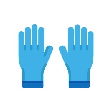 el ve eldiven vektör simgesi