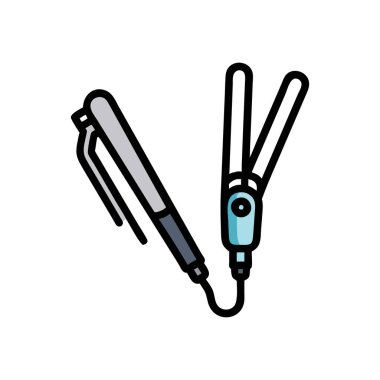 Tornavida ve tornavida simgesi. vektör illüstrasyonu