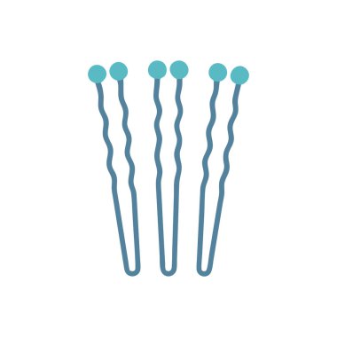 izole edilmiş DNA simgesi biçim vektör tasarımı