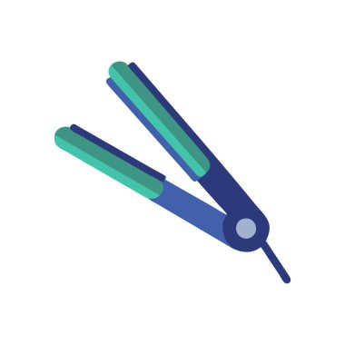 saç tarağı simgesi düz stil