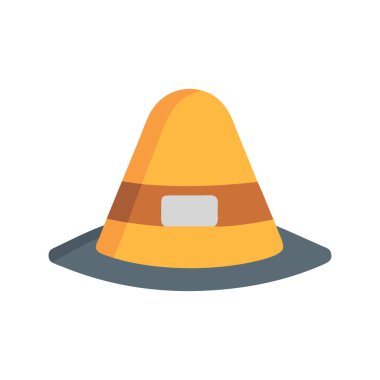 Modern çağın vektör çizimi ve şapka simgesi eksikliği