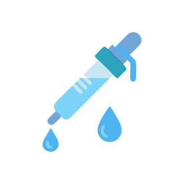 su damlası vektör simgesi çizimi tasarımı