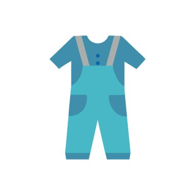 bebek çocuk düz simgesi