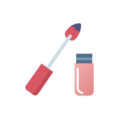 Makyaj renkli vektör simgesi