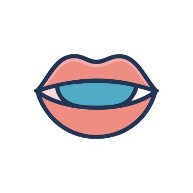 Modern simgenin vektör illüstrasyonu