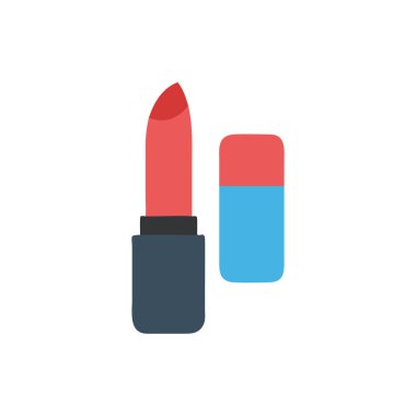 lipstick vector flat color icon
