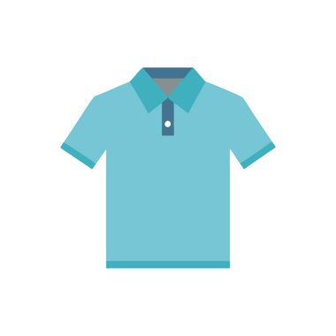 izole edilmiş renkli gömlek tasarımı