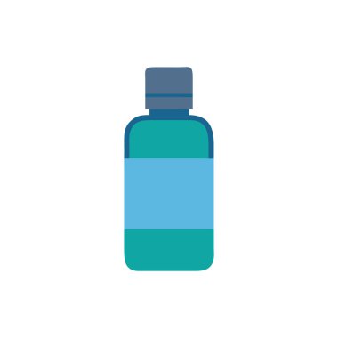 şişe simgesi, vektör illüstrasyon tasarımı