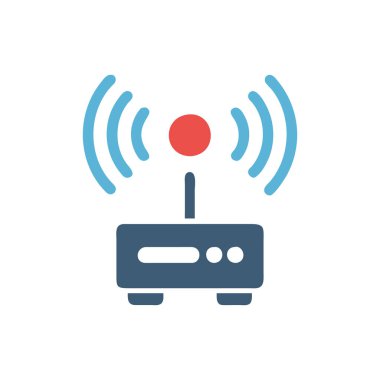 wifi sinyal ikonu vektör illüstrasyon tasarımı