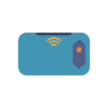 Kredi kartı ikonu vektör çizimi tasarımı