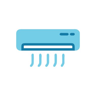 Beyaz arka plan üzerinde düz simgesi