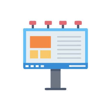 masaüstü izole edilmiş dizüstü bilgisayar ikon vektör illüstrasyon tasarımı