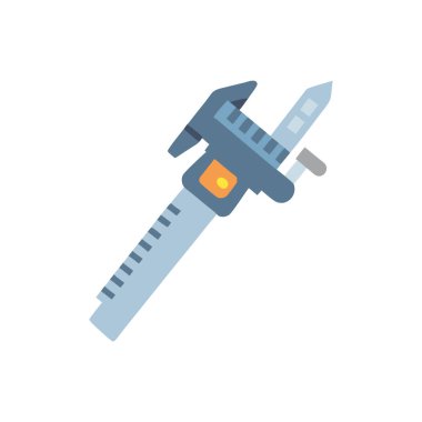 Şırınga simgesi düz izole vektör işareti ve logosu, renkli çizim çizimi