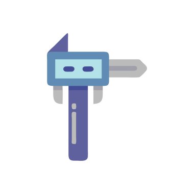 tornavida simgesi vektörü beyaz arkaplanda izole edildi, onarım işareti