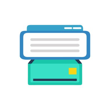 Cüzdanı kredi kartı simgesi vektör illüstrasyon tasarımı