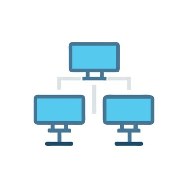 ağ paylaşım simgesi çizimi