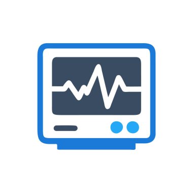 vektör kabartma renk simgesini izle