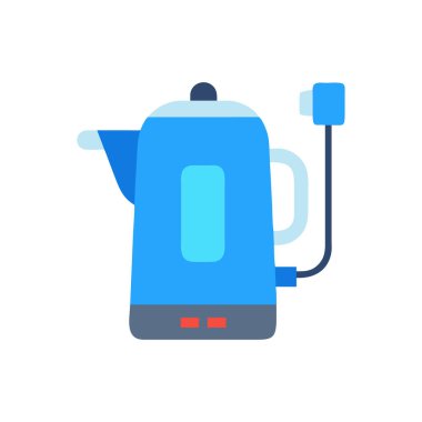 Kahve makinesi simgesinin vektör illüstrasyonu