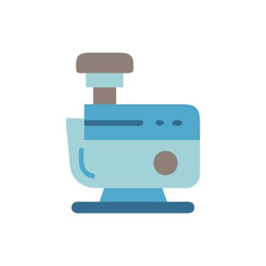 Kahve makinesi vektör simgesi beyaz arkaplanda izole edilmiş, kahve makinesi simgesi