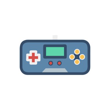 Joystick ikonu, vektör illüstrasyonu. düz tasarım biçimi.