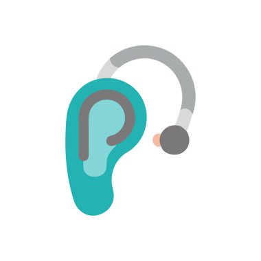 Web ve mobil uygulaması tasarımı, çağrı merkezi logo kavramı için beyaz arka plan üzerinde izole merkezi simge vektör ara