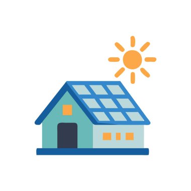 Güneş Enerjisi vektör gösterimi