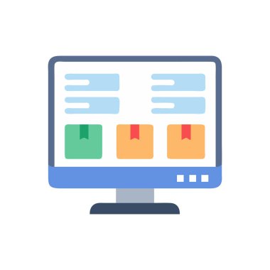 Web tasarım renk düz simgesi.