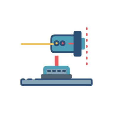 Vektör çizimi. düz biçim tasarımı.