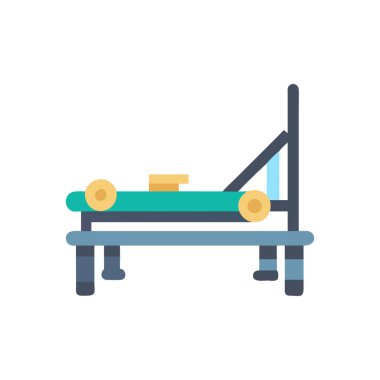 benç yassı vektör deseni