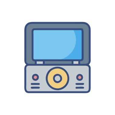 kamera simgesi vektör illüstrasyonu