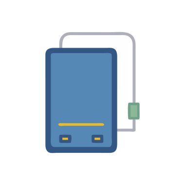 Web ve mobil uygulaması tasarımı, otobüs logo kavramı için beyaz arka plan üzerinde izole otobüs simge vektör