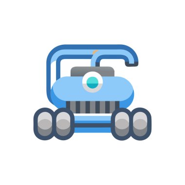 Beyaz arka planda araba yıkama vektör çizimi. Birinci kalite semboller. konsept grafik tasarımı için vektör çizgisi simgesi.