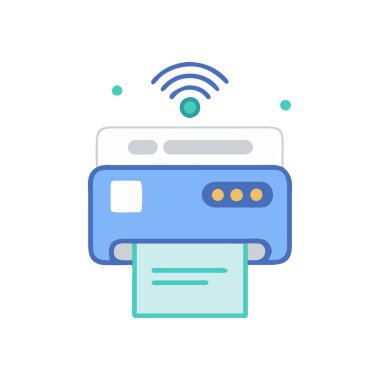 ödeme kartı vektörü düz resim çizimi