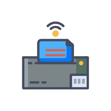 Kredi kartı vektör simgesi