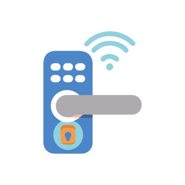 wifi vektör renk çizgisi simgesi