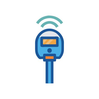 Elektrik simgesinin illüstrasyon vektörü grafiği.