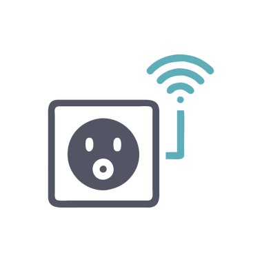 Vektör çizim tasarım sohbet simgesi